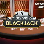 bet behind pro blackjack live